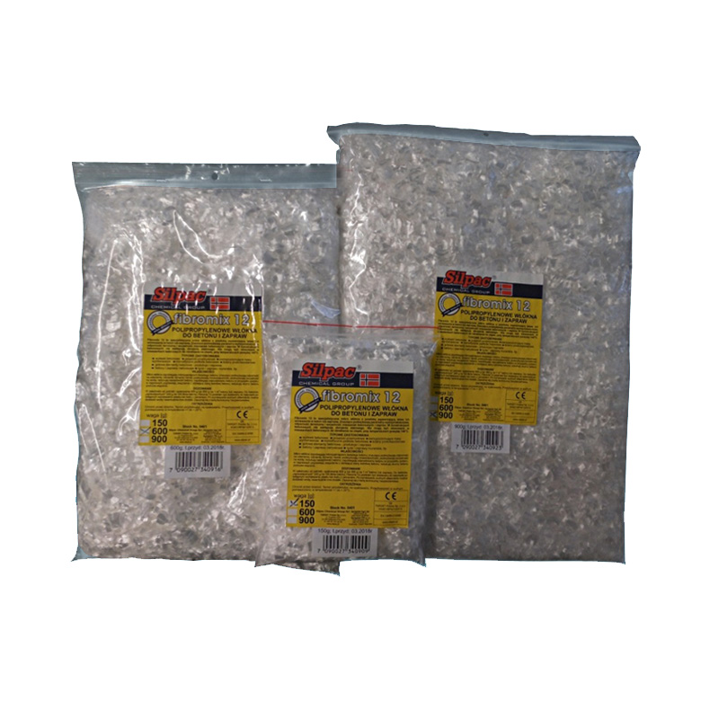 FIBROMIX 12 POLYPROPYLENE FIBERS / FIBROMIX 12 POLYPROPYLENE FIBERS FOR CONCRETE