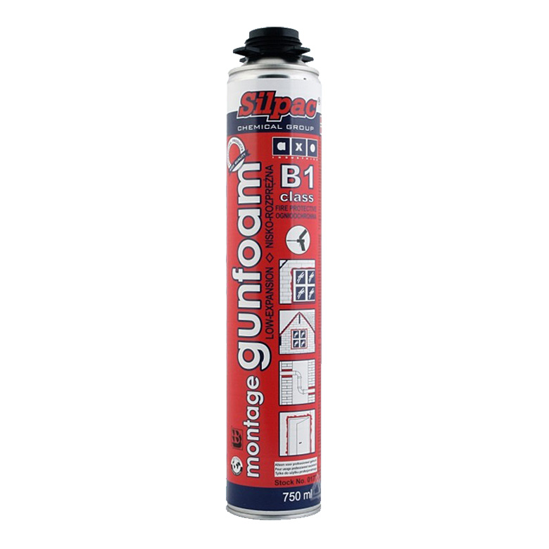 MONTAGE GUNFOAM B1 750ML – FLAME RETARDANT LOW EXPANSION PISTOL ASSEMBLY FOAM