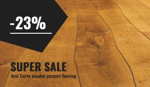 4est Curve wooden parquet flooring