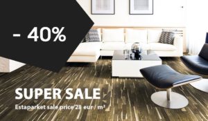 Esta Parket 3 Strip Oak Nordic Smoked UV-Oil