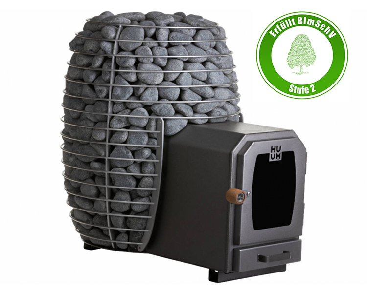 Wood fired heater HUUM HIVE Heat 12 kW LS