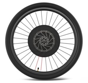 Smart wheel 1 generation bicycle modified electric vehicle power steering wheel – Black