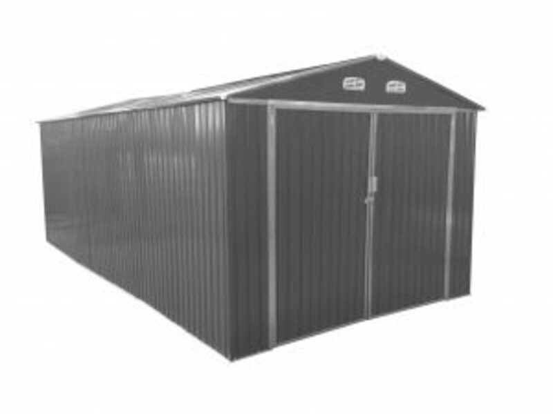 Garage / garden shed with standard doors 17,1 m2