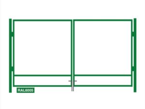 Car gate frame