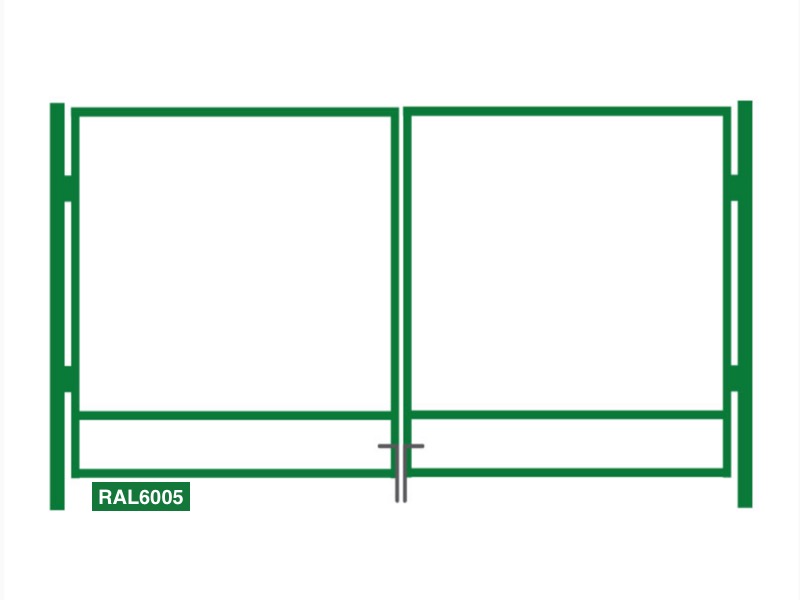 Car gate frame