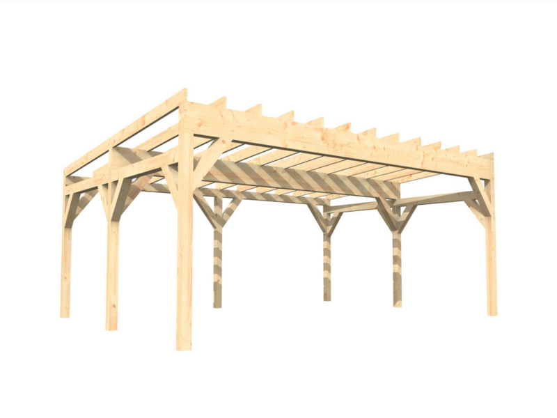 Carport S118 6×7