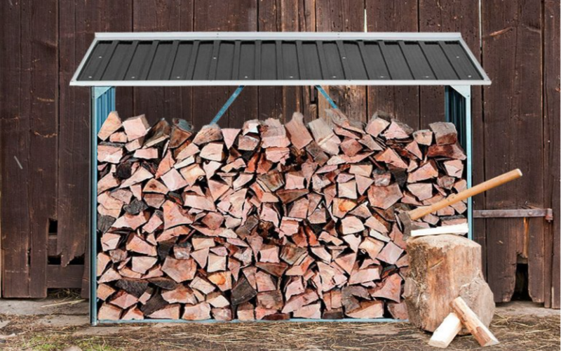 Firewood shelter