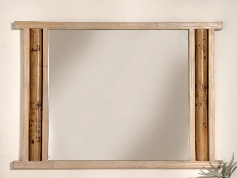 Bamboo mirror Eco