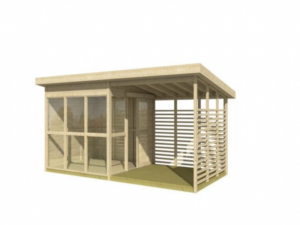 Emma’s garden house with veranda (15.9m²)