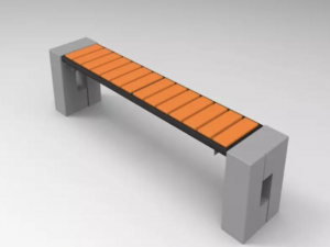 Park bench “Roman P II”