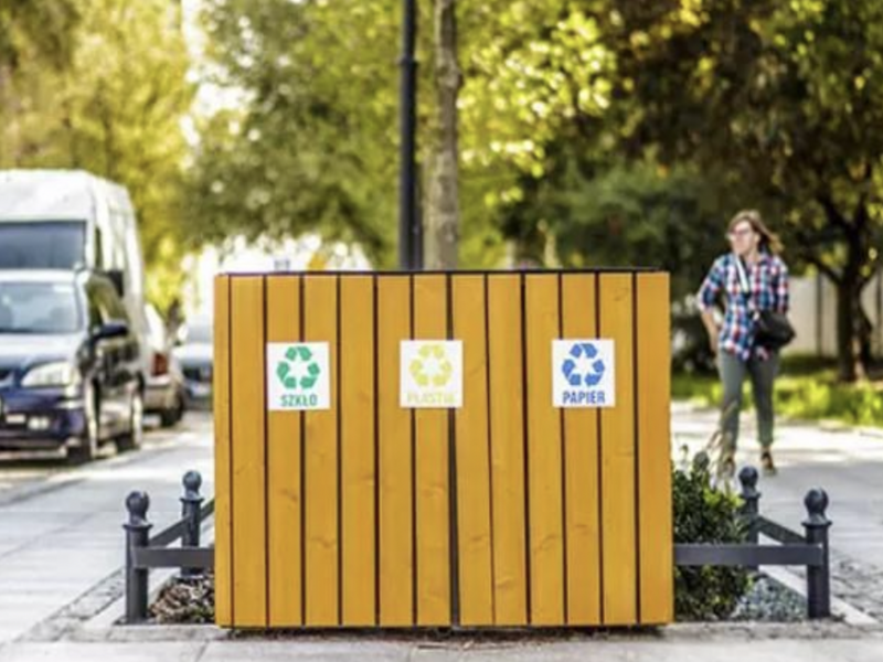 Waste bin “Aster”