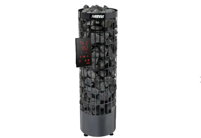 Sauna electric heater Harvia Cilindro PC70XE, 6,8kw, Xenio with control panel