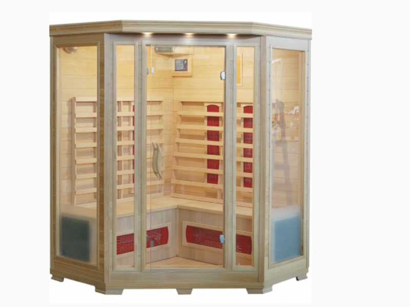 Infrared sauna for four people