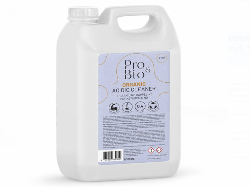 Organic acidic cleaner, 5l, Pro&Bio©