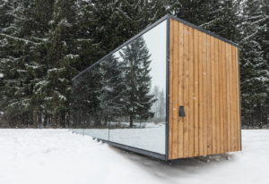 Yrre Cottage shower