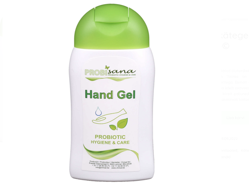 Probiotic hand gel, 50ml, Pro&Bio©