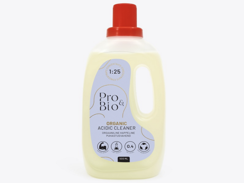 Organic acidic cleaner (concentrate), 0.5L, Pro&Bio©