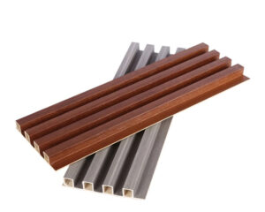 WPC WALL PANEL for indoor use (brushed steel)