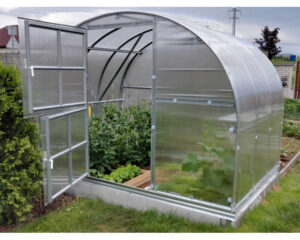 Greenhouse KLASIKA 3x2m with bases and 4mm polycarbonate