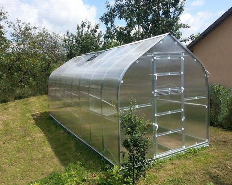 Greenhouse KLASIKA STANDART 2,5x4m with foundations and 4mm polycarbonate
