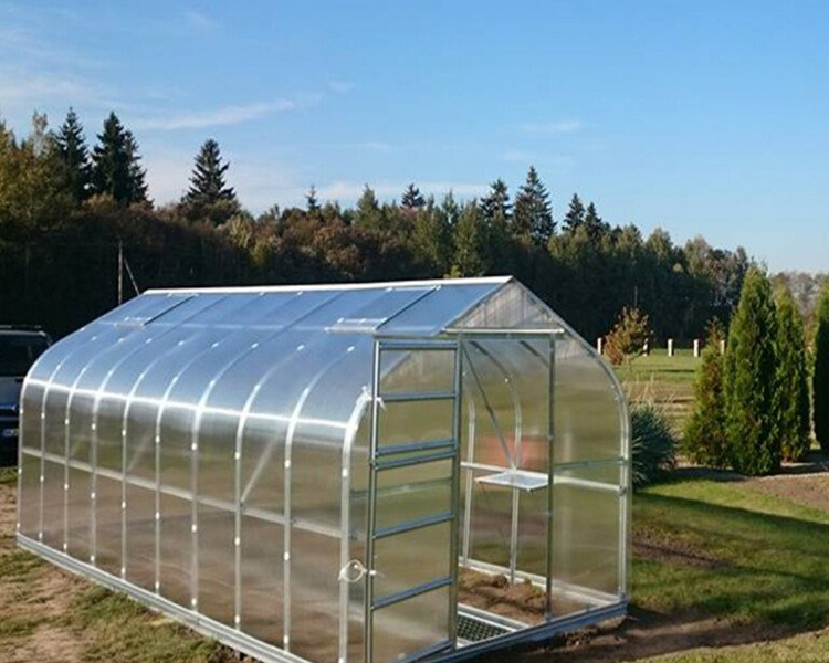 Greenhouse KLASIKA STANDART 2,5x6m with foundations and 4mm polycarbonate