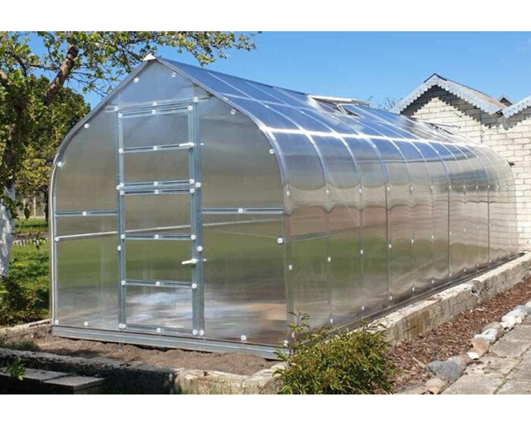 Greenhouse KLASIKA STANDART 2,5x8m with foundations and 4mm polycarbonate