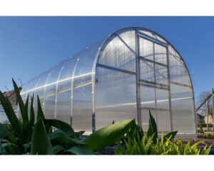 Greenhouse KLASIKA 3x8m with bases and 4mm polycarbonate