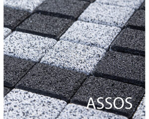 Paving stone Assos N-S2R1 black