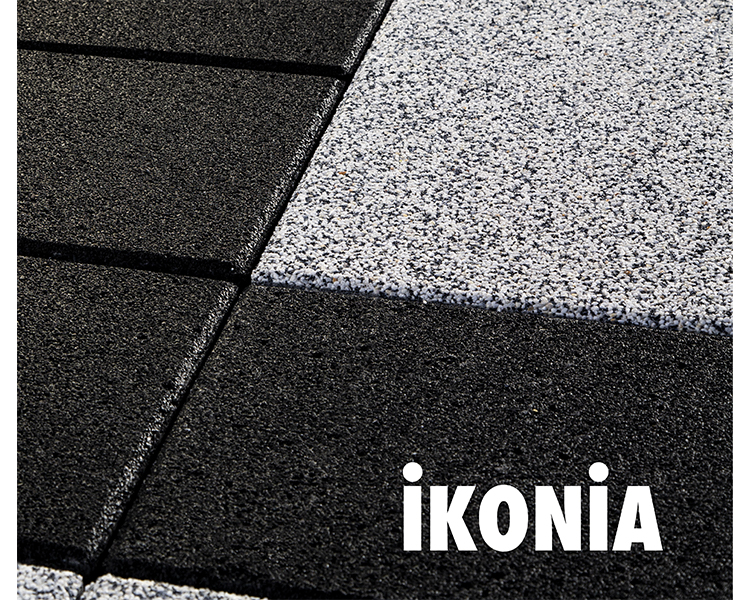 Paving stone Ikonia N-S6R1 black