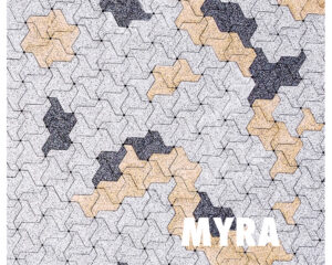 Paving stone Myra N-S12R1 black