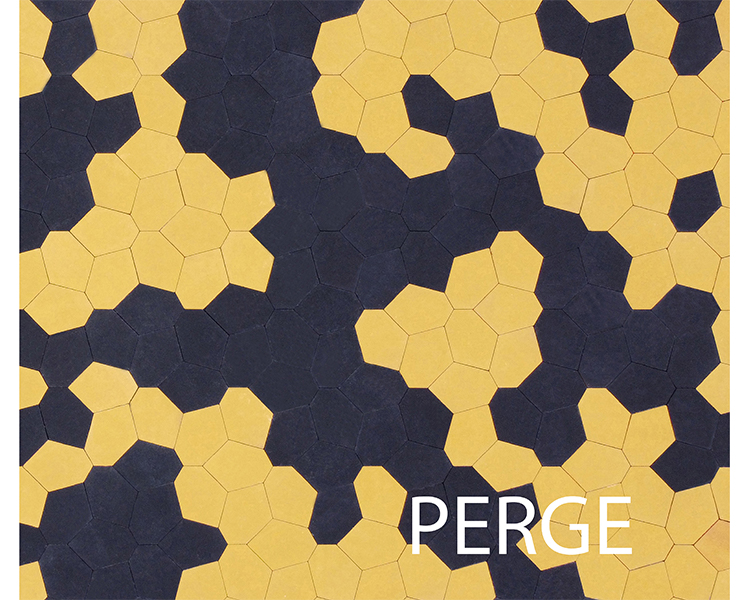 Paving stone Perge N-S10R1 black