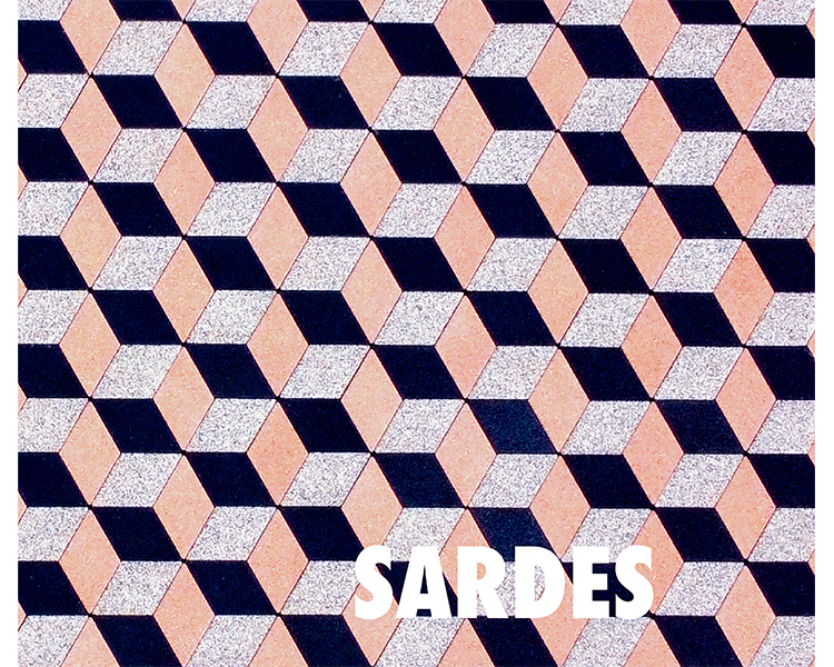 Paving stone Sardes N-S13R1 black