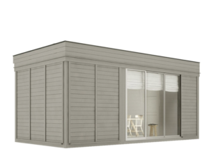 Sauna cube 3 x 6 with lounge