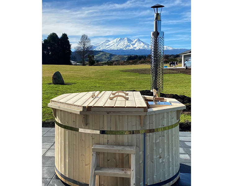 Ø 1.9M Hot tub from spruce (6-8 person)