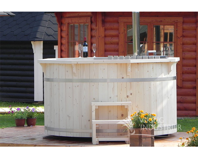 Ø 2.2M Hot tub from spruce (8-10 person)