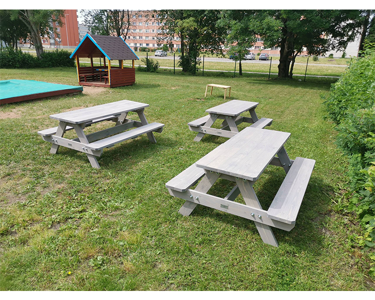 Picnic table for children (natural)