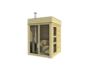 Sauna cube 2×2 m
