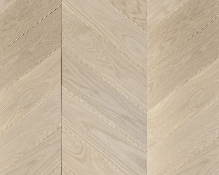 Esta Parket Oak Chevron T&G P A/B Latte Extra Matt Lacquered 4B Light Brushed