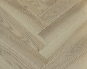Esta Parket Ash Herringbone T&G P Elegant Sandstone Original Extra Matt Lacquer 4B Light Brushed