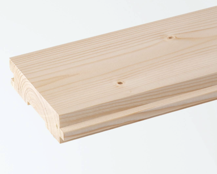 Floor board HLL 28×146 Spruce AB