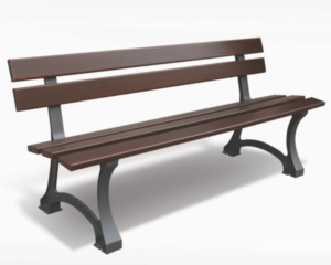 Cast iron bench Bretana 35