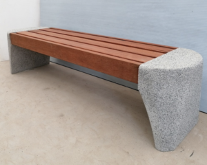 Concrete bench SMIS without backrest