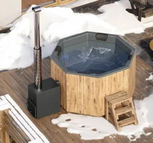 1,8×1,8m octagonal hot tub