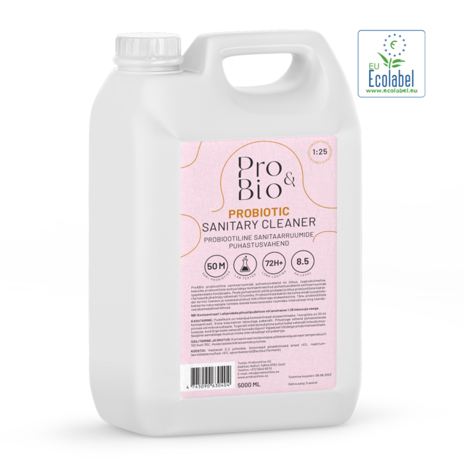 Probiotic sanitary cleaner, 5l, Pro&Bio©