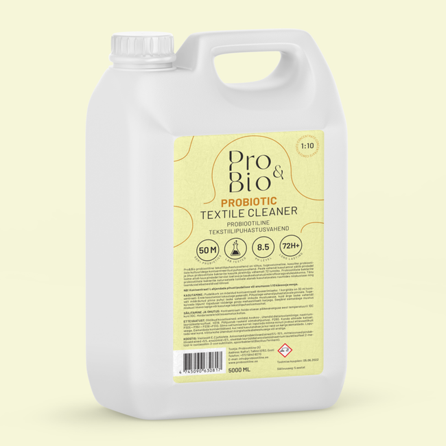 Probiotic textile cleaner, 5l, Pro&Bio©
