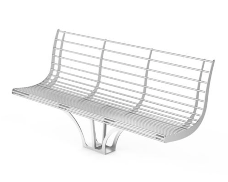 Bench Aero with backrest