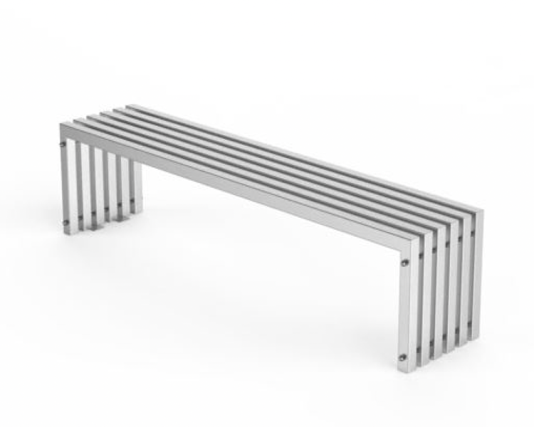Bench Inoxx without backrest