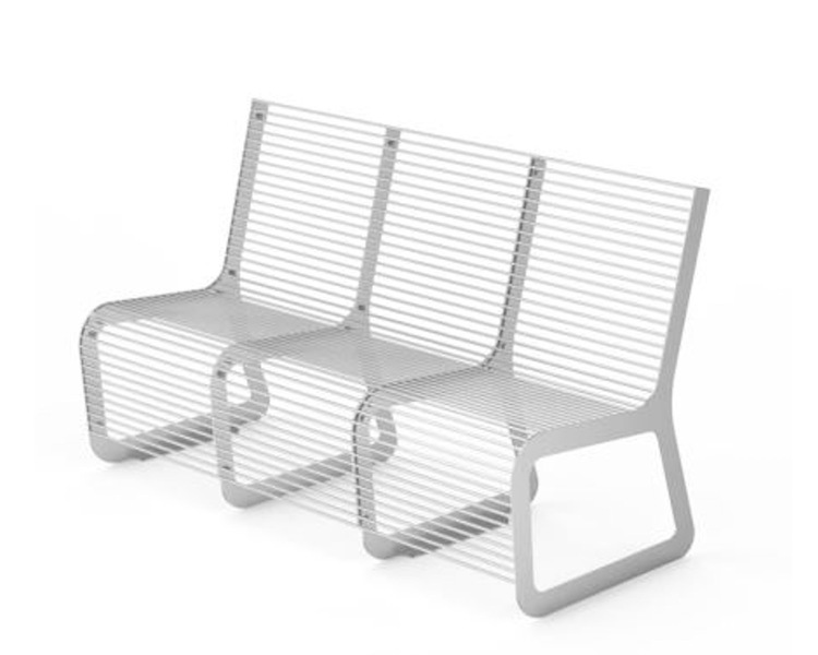 Bench Rall with backrest