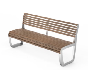 Bench Trapo with backrest 018.05