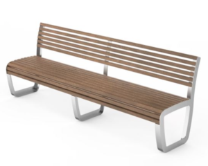 Bench Trapo with backrest LTR018.06